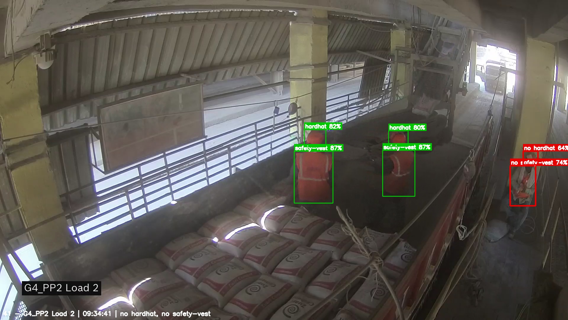 Incident 7: Yard pedestrian risk (Day)